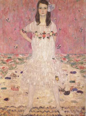 Gustav Klimt Portrait of Mada Primavesi (mk20 oil painting picture